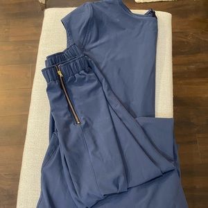 Albion Fit Navy Blue Jumpsuit size XL Tall